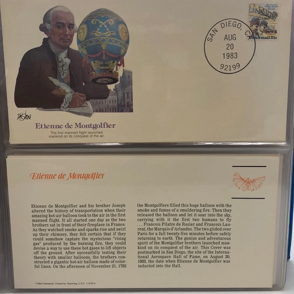 The Pioneers of Flight - First Day Cover Bundle